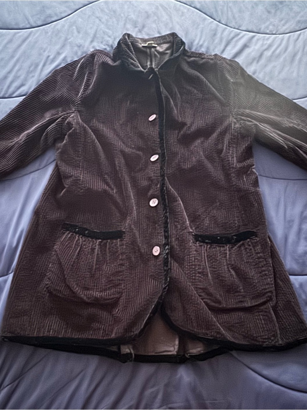 J. Jill Black Corduroy Blazer Jacket